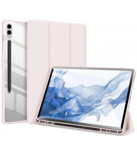 Rožinis atverčiamas dėklas Samsung Galaxy Tab S9 FE Plus 12.4 X610 / X616 planšetei "Dux Ducis Toby"