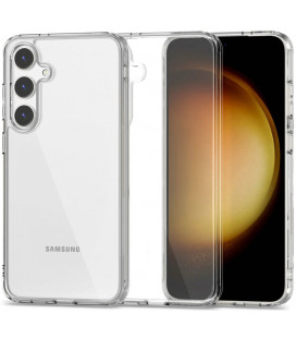 Skaidrus dėklas Samsung Galaxy S24 Plus telefonui "Tech-Protect Flexair Hybrid"
