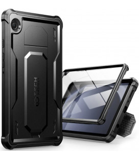 Juodas dėklas Samsung Galaxy Tab A9 8.7 X110 / X115 planšetei "Tech-Protect Kevlar Pro"