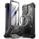 Juodas dėklas Samsung Galaxy S24 Ultra telefonui "Supcase IBLSN Armorbox Mag Magsafe"