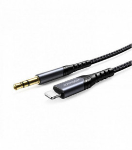Audio adapteris Joyroom SY-A02 Lightning to 3.5mm 1.0m juodas