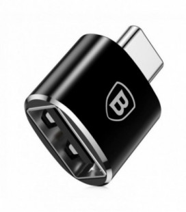 Adapteris Baseus USB-A to Type-C OTG juodas CATOTG-01