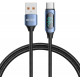 Mėlynas laidas USB - Type-C 66W / 6A 100cm "Tech-Protect Ultraboost LED"