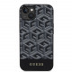 Juodas dėklas Apple iPhone 15 telefonui "Guess PU G Cube MagSafe Case"