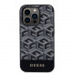 Juodas dėklas Apple iPhone 15 Pro Max telefonui "Guess PU G Cube MagSafe Case"