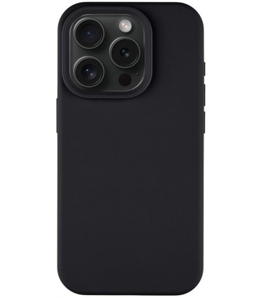 Juodas (Asphalt) dėklas Apple iPhone 15 Pro telefonui "Tactical Velvet Smoothie"