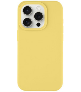 Geltonas (Banana) dėklas Apple iPhone 15 Pro telefonui "Tactical Velvet Smoothie"