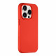 Raudonas (Chilli) dėklas Apple iPhone 15 Pro telefonui "Tactical Velvet Smoothie"