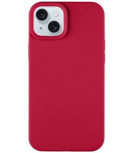 Bordo (Sangria) dėklas Apple iPhone 15 Plus telefonui "Tactical Velvet Smoothie"