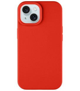 Raudonas (Chilli) dėklas Apple iPhone 15 telefonui "Tactical Velvet Smoothie"