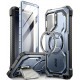 Mėlynas dėklas Samsung Galaxy S24 Ultra telefonui "Supcase IBLSN Armorbox Mag Magsafe"