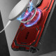 Raudonas dėklas Samsung Galaxy S24 Ultra telefonui "Supcase IBLSN Armorbox Mag Magsafe"