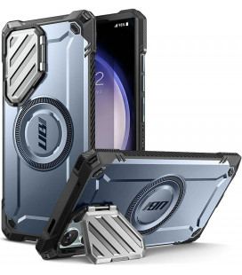 Mėlynas dėklas Samsung Galaxy S24 Ultra telefonui "Supcase UB XT MAG Magsafe"