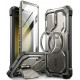 Pilkas dėklas Samsung Galaxy S24 Ultra telefonui "Supcase IBLSN Armorbox Mag Magsafe"
