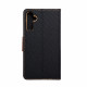 Juodas / rudas atverčiamas dėklas Samsung Galaxy A34 5G telefonui "Canvas Book"