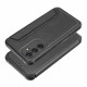 Juodas atverčiamas dėklas Samsung Galaxy A54 5G telefonui "Razor Book"