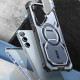 Mėlynas dėklas Samsung Galaxy S24 telefonui "Supcase IBLSN Armorbox Mag Magsafe"