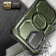 Žalias dėklas Samsung Galaxy S24 Ultra telefonui "Supcase IBLSN Armorbox Mag Magsafe"