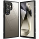 Juodas / skaidrus dėklas Samsung Galaxy S24 Ultra telefonui "Ringke Fusion Bold"