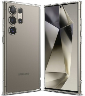 Matinis skaidrus dėklas Samsung Galaxy S24 Ultra telefonui "Ringke Fusion"