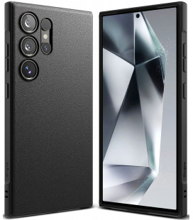 Juodas dėklas Samsung Galaxy S24 Ultra telefonui "Ringke Onyx"