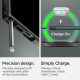 Žalias dėklas Samsung Galaxy S24 Ultra telefonui "Spigen Tough Armor"