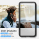 Matinis juodas / skaidrus dėklas Samsung Galaxy S24 Plus telefonui "Spigen Ultra Hybrid"