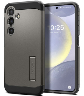 Pilkas dėklas Samsung Galaxy S24 Plus telefonui "Spigen Tough Armor"