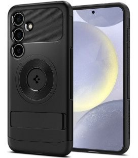 Juodas dėklas Samsung Galaxy S24 Plus telefonui "Spigen Slim Armor Magsafe"