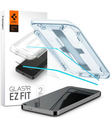 Apsauginis grūdintas stiklas Samsung Galaxy S24 Plus / S25 Plus telefonui "Spigen Glas.TR EZ Fit 2-Pack"