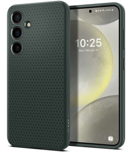 Žalias dėklas Samsung Galaxy S24 telefonui "Spigen Liquid Air"