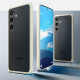 Smėlio spalvos / skaidrus dėklas Samsung Galaxy S24 telefonui "Spigen Ultra Hybrid"