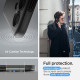 Juodas dėklas Samsung Galaxy S24 telefonui "Spigen Thin Fit"