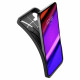 Matinis juodas dėklas Samsung Galaxy S24 telefonui "Spigen Core Armor"