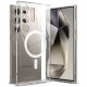 Skaidrus dėklas Samsung Galaxy S24 Ultra telefonui "Ringke Fusion Magnetic Magsafe"