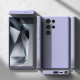 Levandos spalvos dėklas Samsung Galaxy S24 Ultra telefonui "Ringke Silicone Magnetic Magsafe"