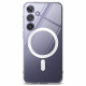 Skaidrus dėklas Samsung Galaxy S24 telefonui "Ringke Fusion Magnetic Magsafe"