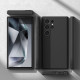 Juodas dėklas Samsung Galaxy S24 telefonui "Ringke Silicone Magnetic Magsafe"