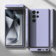 Levandos spalvos dėklas Samsung Galaxy S24 telefonui "Ringke Silicone Magnetic Magsafe"
