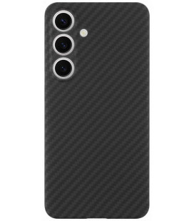 Juodas dėklas Samsung Galaxy S24 telefonui "Tactical MagForce Aramid Cover"