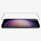 Juodas apsauginis grūdintas stiklas Samsung Galaxy S24 Plus telefonui "Nillkin Amazing 2.5D CP+ Pro"