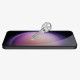 Juodas apsauginis grūdintas stiklas Samsung Galaxy S24 telefonui "Nillkin Amazing 2.5D CP+ Pro"