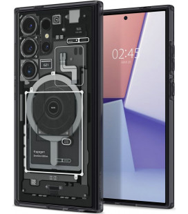 Dėklas Samsung Galaxy S24 Ultra telefonui "Spigen Ultra Hybrid Onetap Ring Magsafe Zero One"
