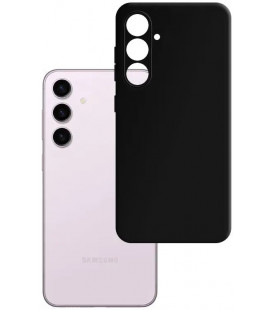 Matinis juodas dėklas Samsung Galaxy S24 telefonui "3mk Matt Case"