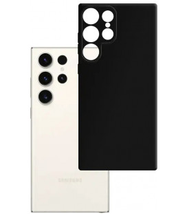Matinis juodas dėklas Samsung Galaxy S24 Ultra telefonui "3mk Matt Case"