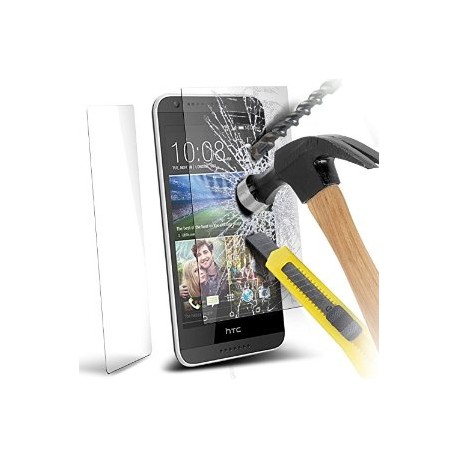 Apsauginė ekrano plėvelė - grūdintas stiklas "Tempered Glass" HTC Desire 620 telefonui.
