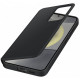 Originalus juodas atverčiamas dėklas "S-View Case" Samsung Galaxy S24 telefonui "EF-ZS921CBE"