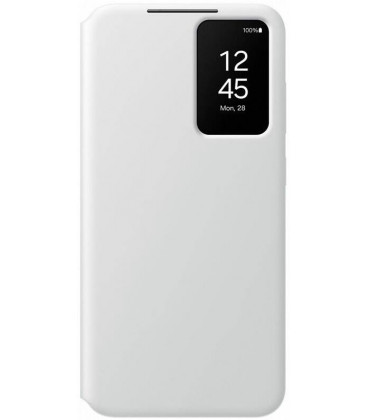 Originalus baltas atverčiamas dėklas "S-View Case" Samsung Galaxy S24 Plus telefonui "EF-ZS926CWE"