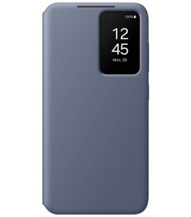 Originalus violetinis atverčiamas dėklas "S-View Case" Samsung Galaxy S24 telefonui "EF-ZS921CVE"