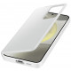 Originalus baltas atverčiamas dėklas "S-View Case" Samsung Galaxy S24 telefonui "EF-ZS921CWE"